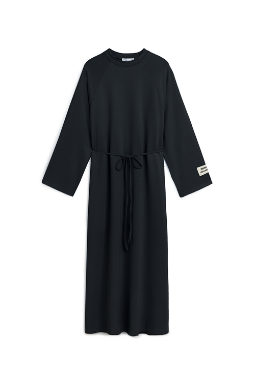 Oversize Uzun Salaş Elbise Siyah