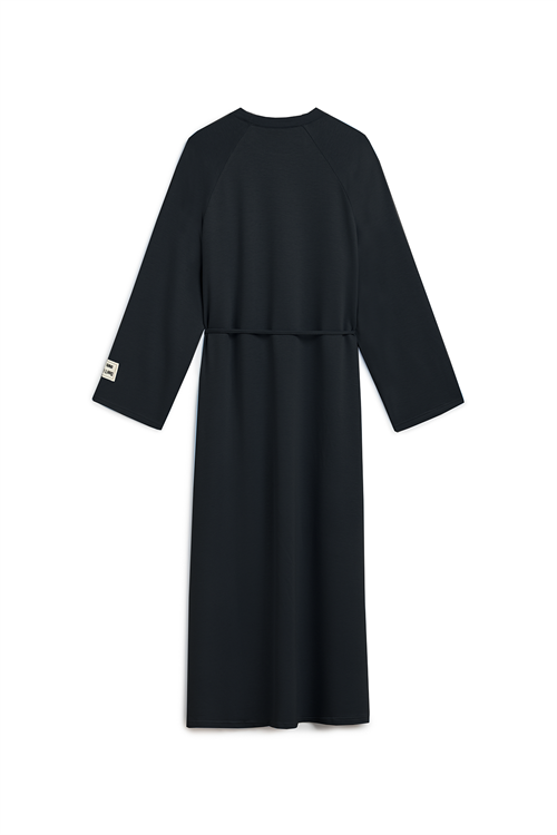 Oversize Uzun Salaş Elbise Siyah
