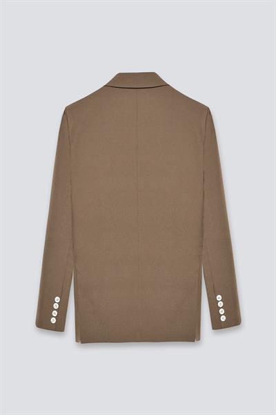 Astarlı Blazer Ceket Haki
