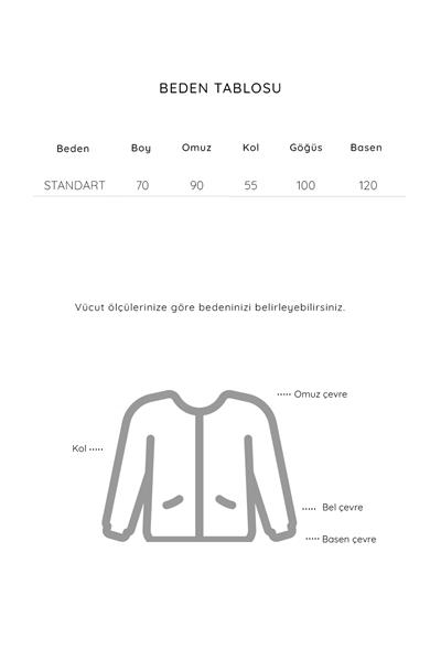 Bağlamalı Kapitone Ceket Yeşil