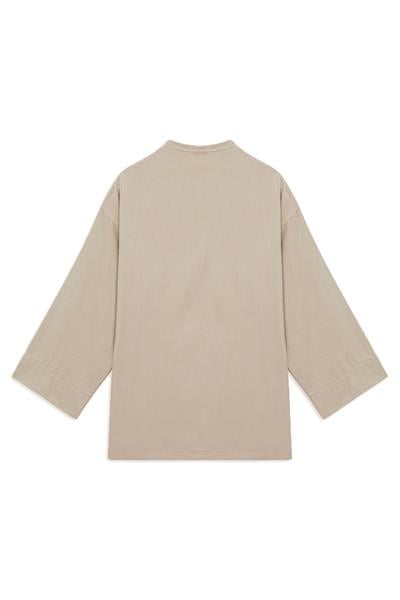 Bağlamalı Tensel Kimono Camel