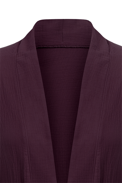 Cepli Müslin Kimono Bordo