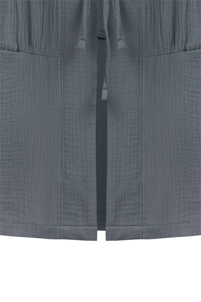 Cepli Müslin Kimono Füme
