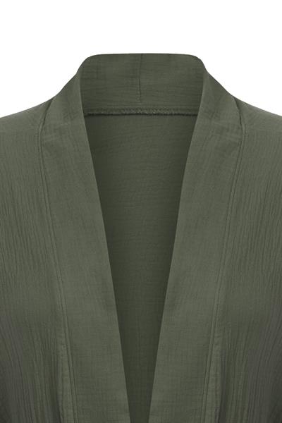 Cepli Müslin Kimono Haki