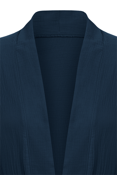 Cepli Müslin Kimono Lacivert
