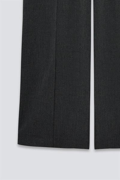 Dikiş Detaylı Pantolon Füme