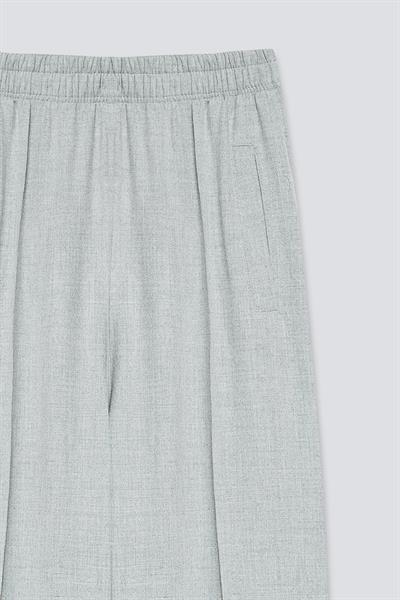 Dikiş Detaylı Pantolon Gri