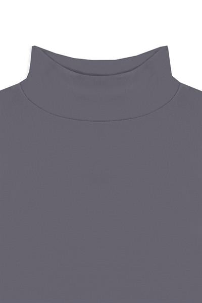 Likralı Kolsuz Body Füme