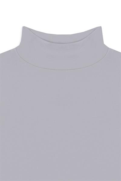 Likralı Kolsuz Body Gri