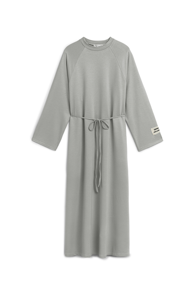 Oversize Uzun Salaş Elbise Gri