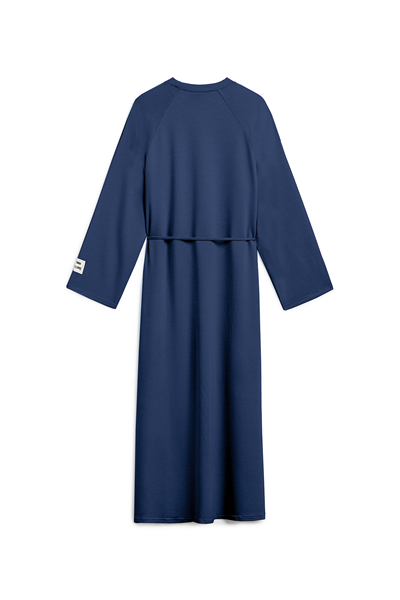 Oversize Uzun Salaş Elbise Lacivert