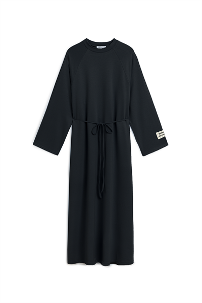 Oversize Uzun Salaş Elbise Siyah