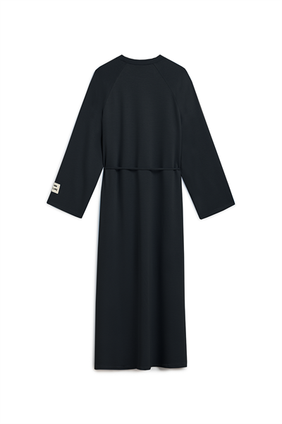 Oversize Uzun Salaş Elbise Siyah