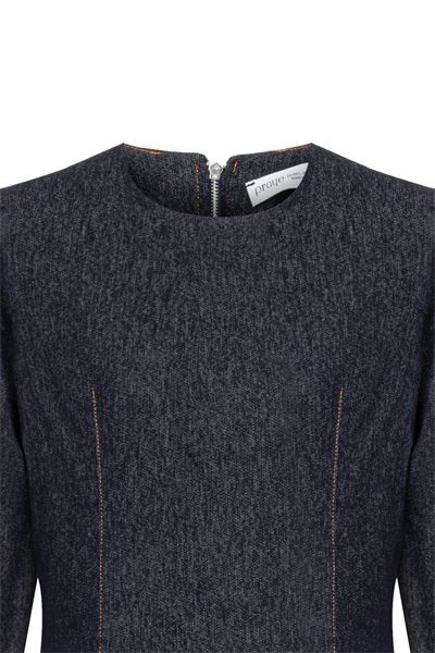 Premium Etekli Denim Takım Koyu Mavi