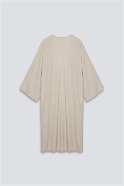 Yanı Yırtmaçlı Uzun Kimono Takım Taş