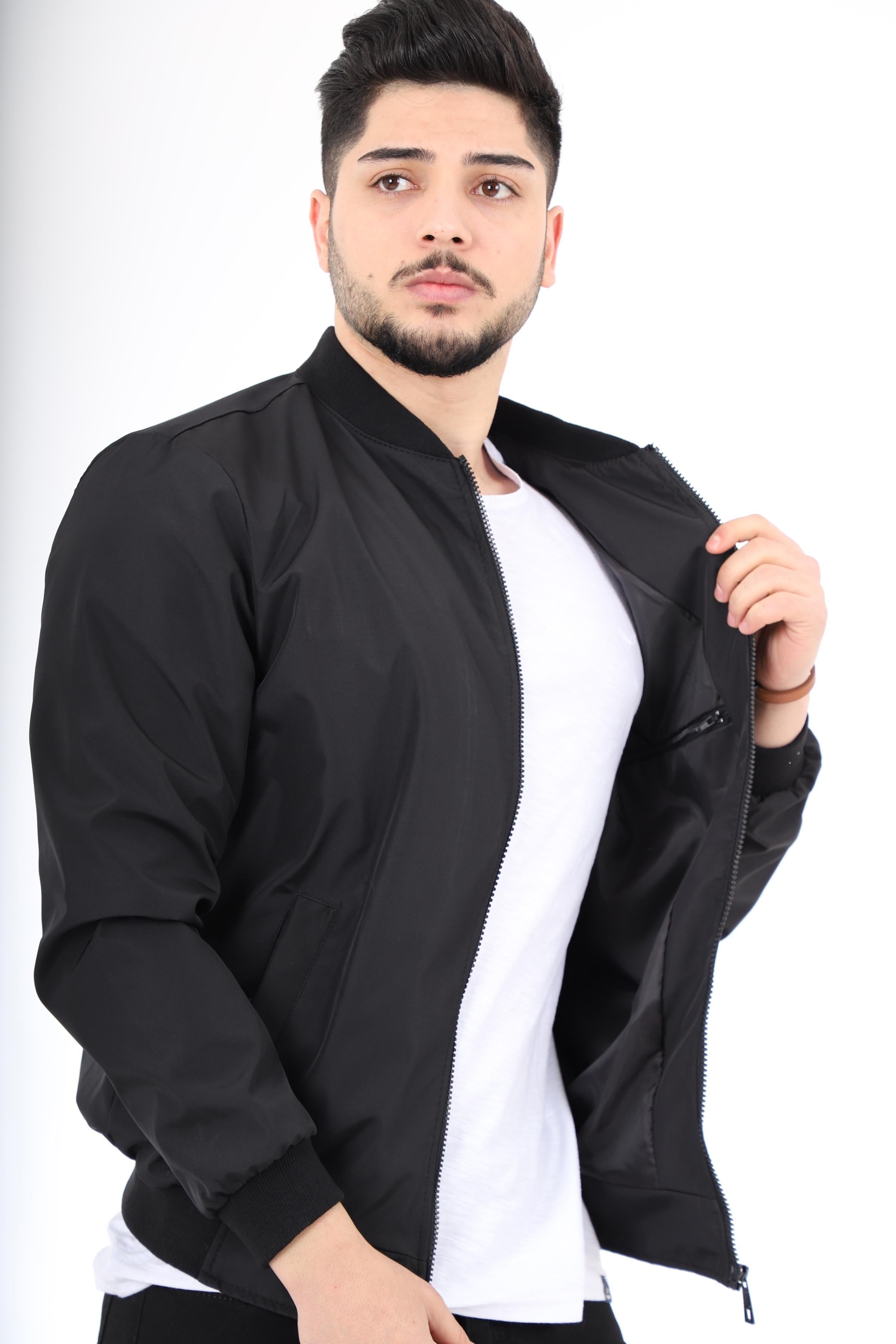 Bondit Kolej Yaka Klasik Mevsimlik Mont 2861