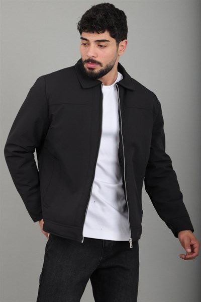 İçi Kürklü Yakalı Orta Kışlık Mont PLDP 3033-M_50511