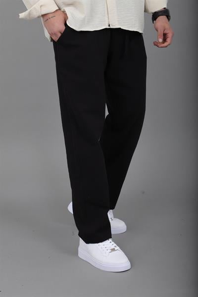 Yıkamalı Keten Baggy Pantolon SPR 2313_0445