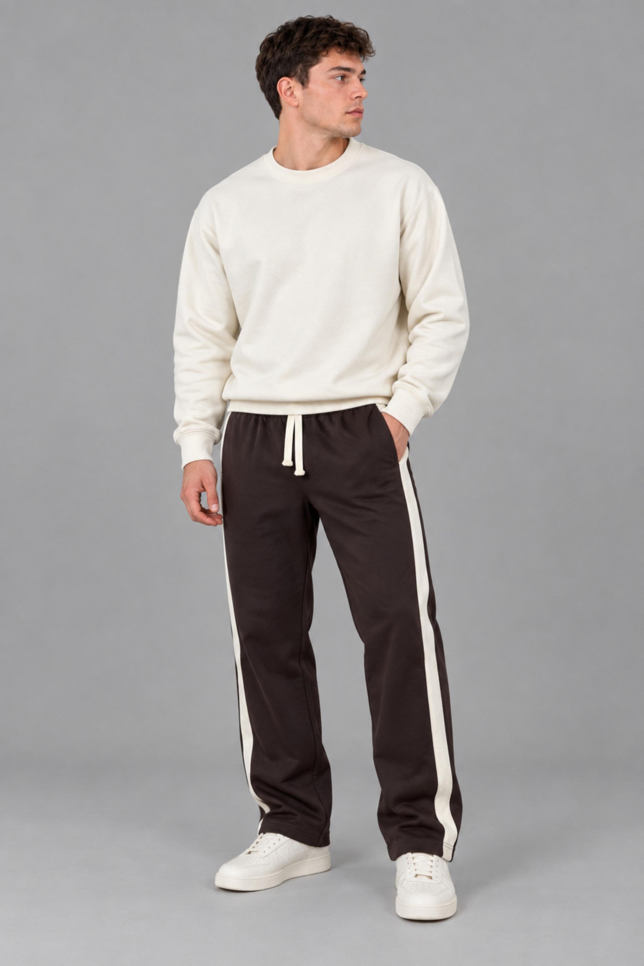 Şeritli Baggy Eşofman Altı DP 5118_70139