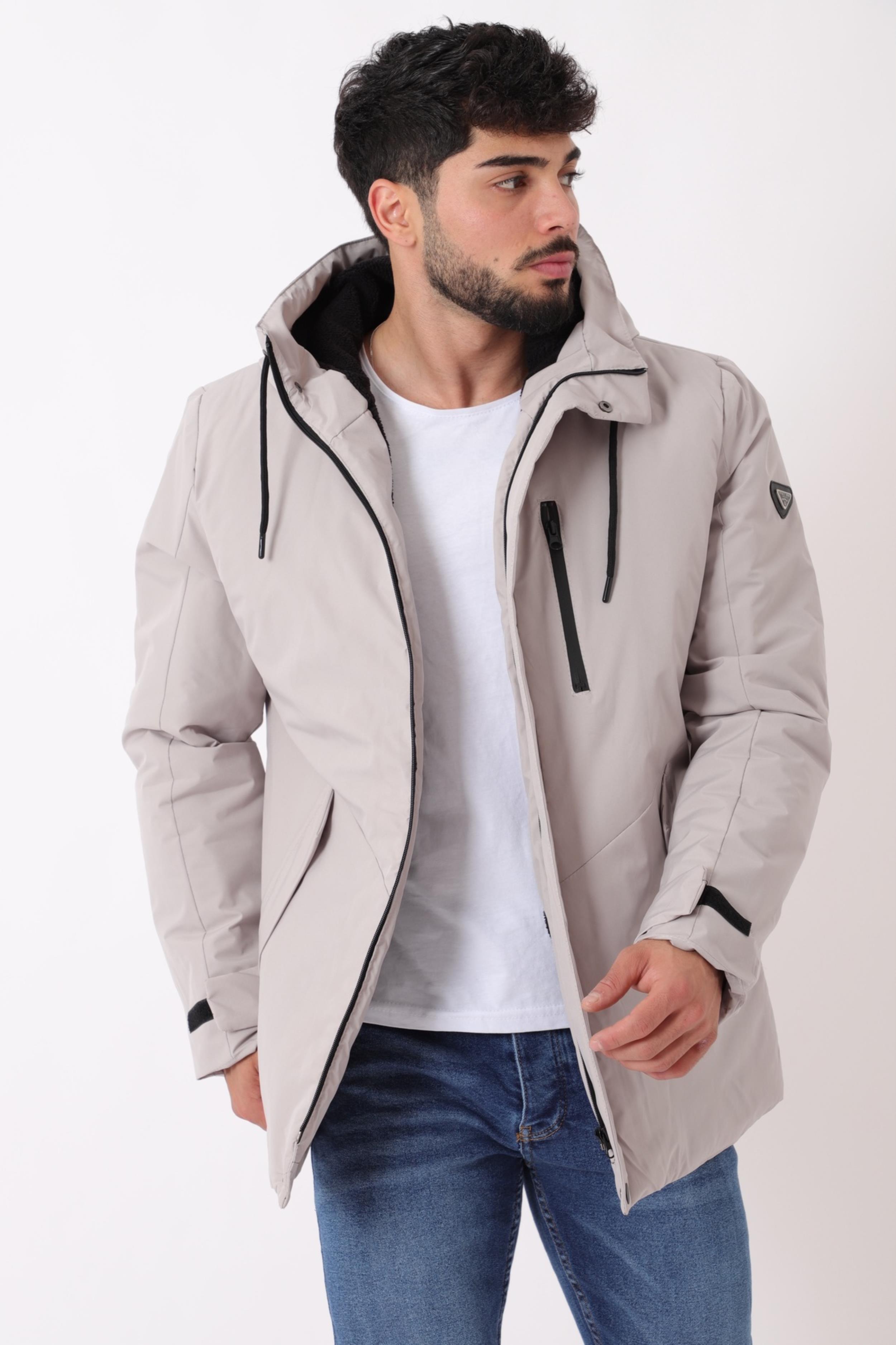 Sporlikra Kumaş Tasarım Cep Kışlık Mont PLDP 3013_50458