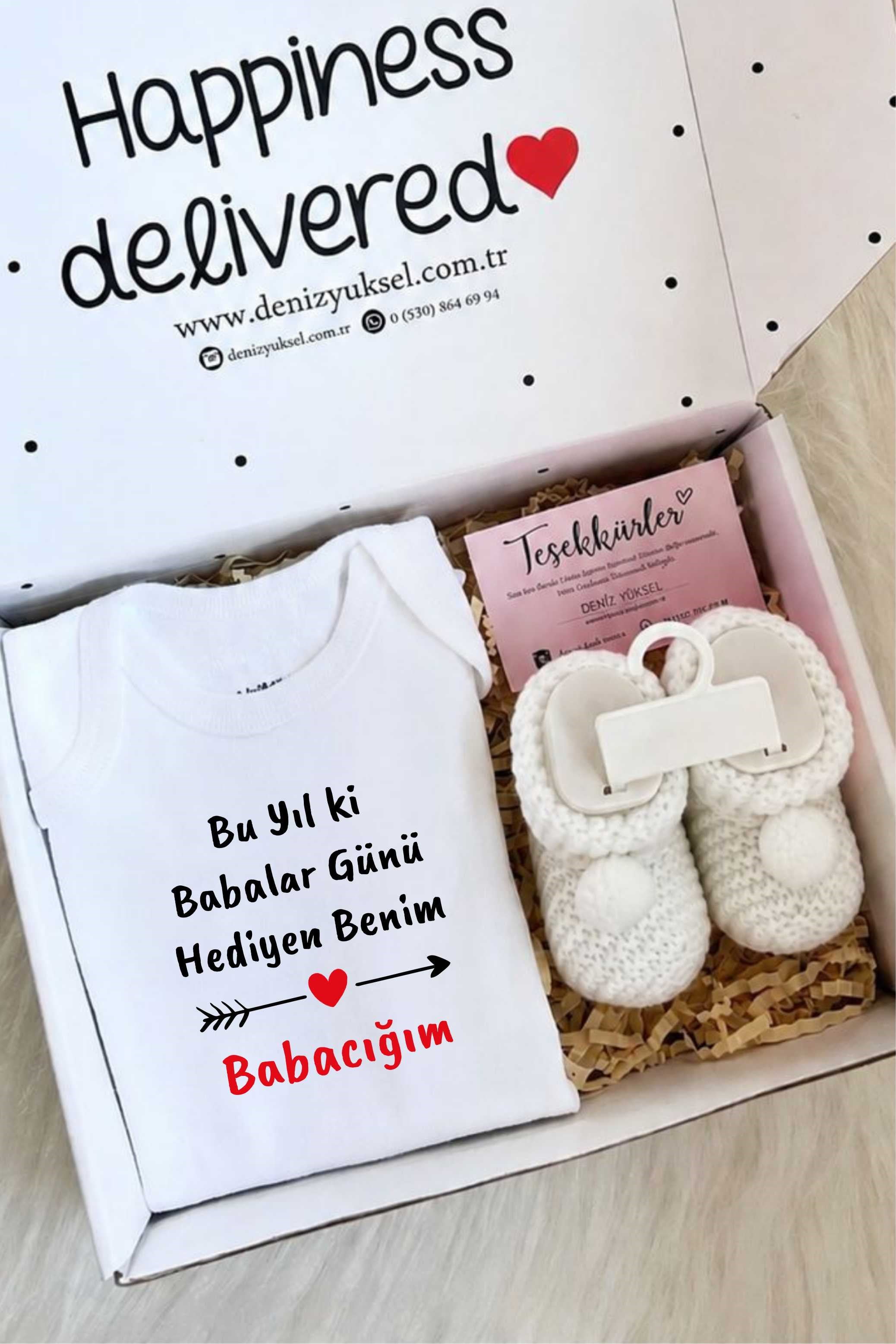 Babalar Günü Patikli Hediye Seti – Baba Sürpriz Kutusu