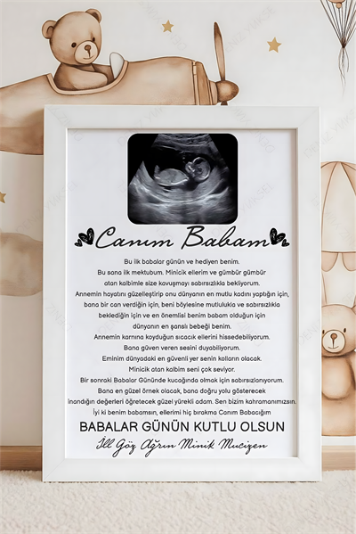Canım Babam Anı Çerçevesi