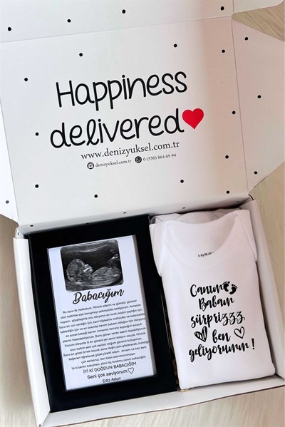 Bu Sana İlk Mektubum Babam Hediye Kutusu