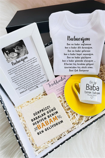 Sürprizzz Ben Geliyorum Babacığım Hediye Kutusu