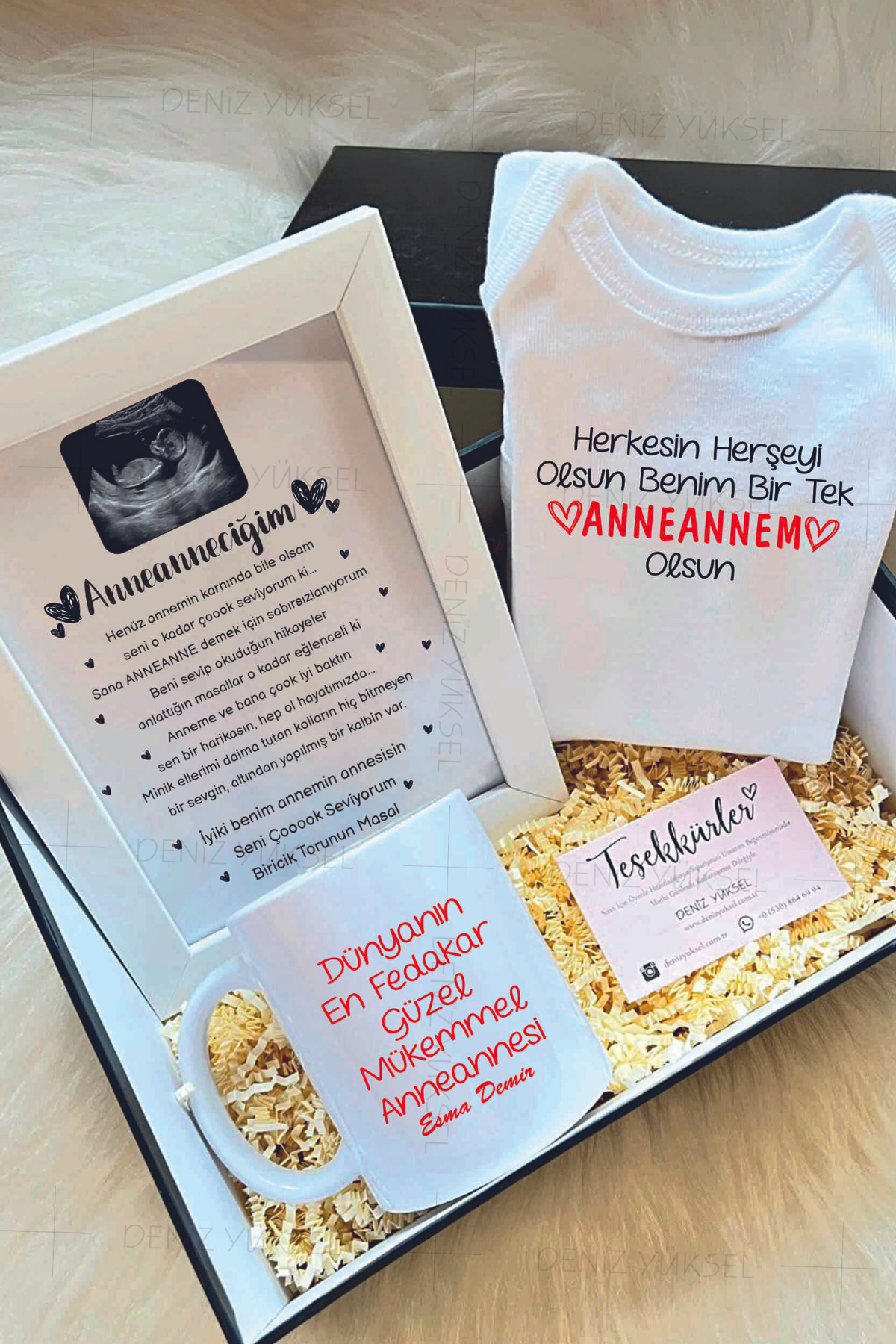 Anneanneye Özel Hediye Kutusu