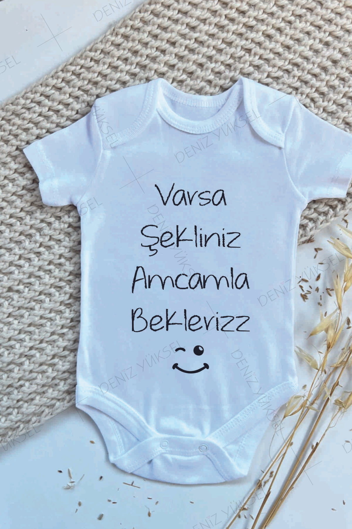 Varsa Şekliniz Amcamla Bekleriz Body