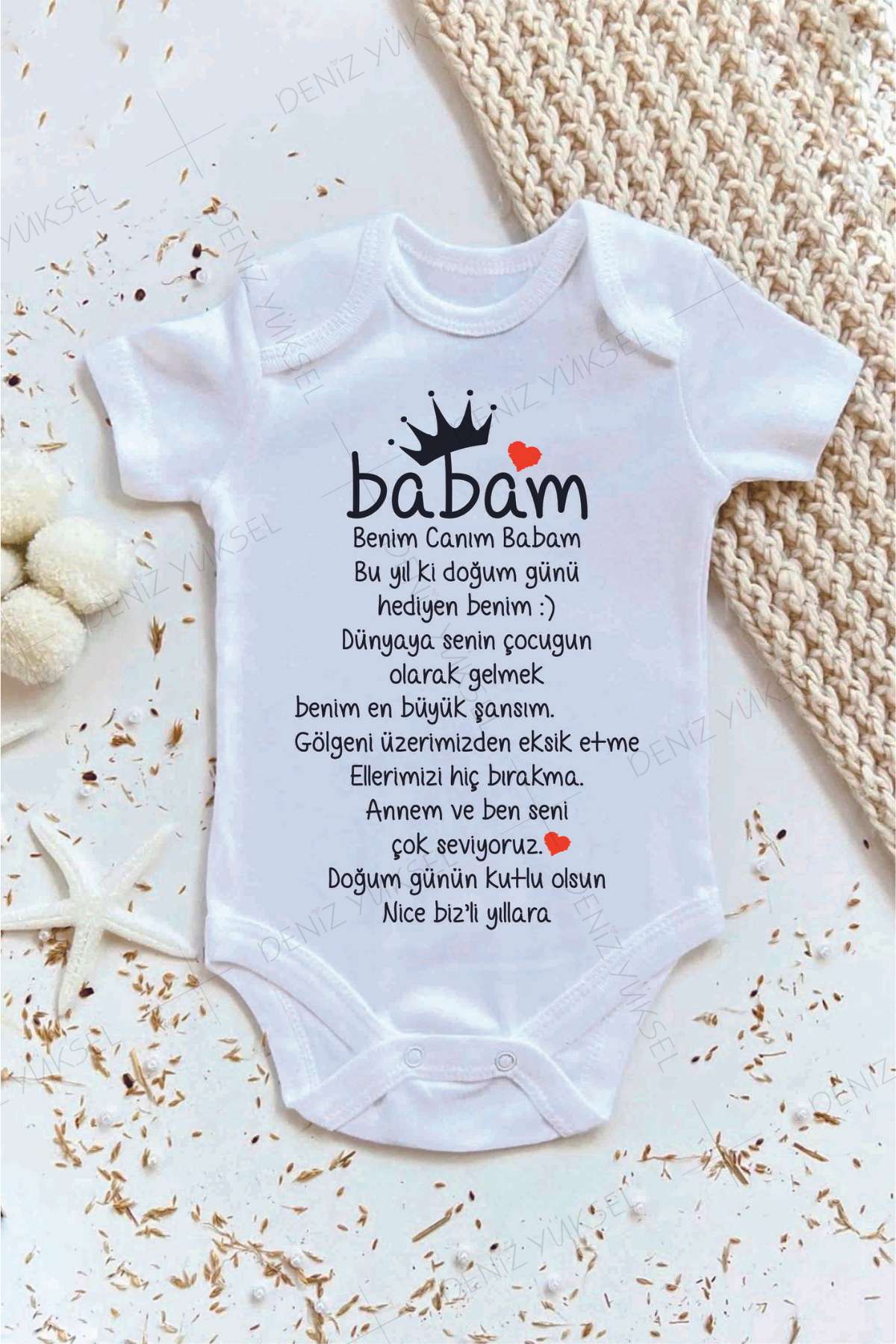 Nice Bizli Yıllara Babacığım Body