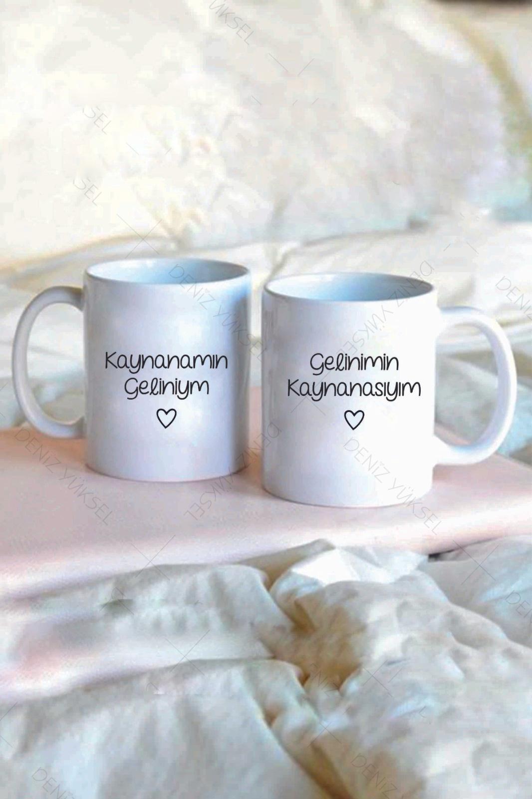 Kaynanamın Geliniyim İkili Kupa Bardak