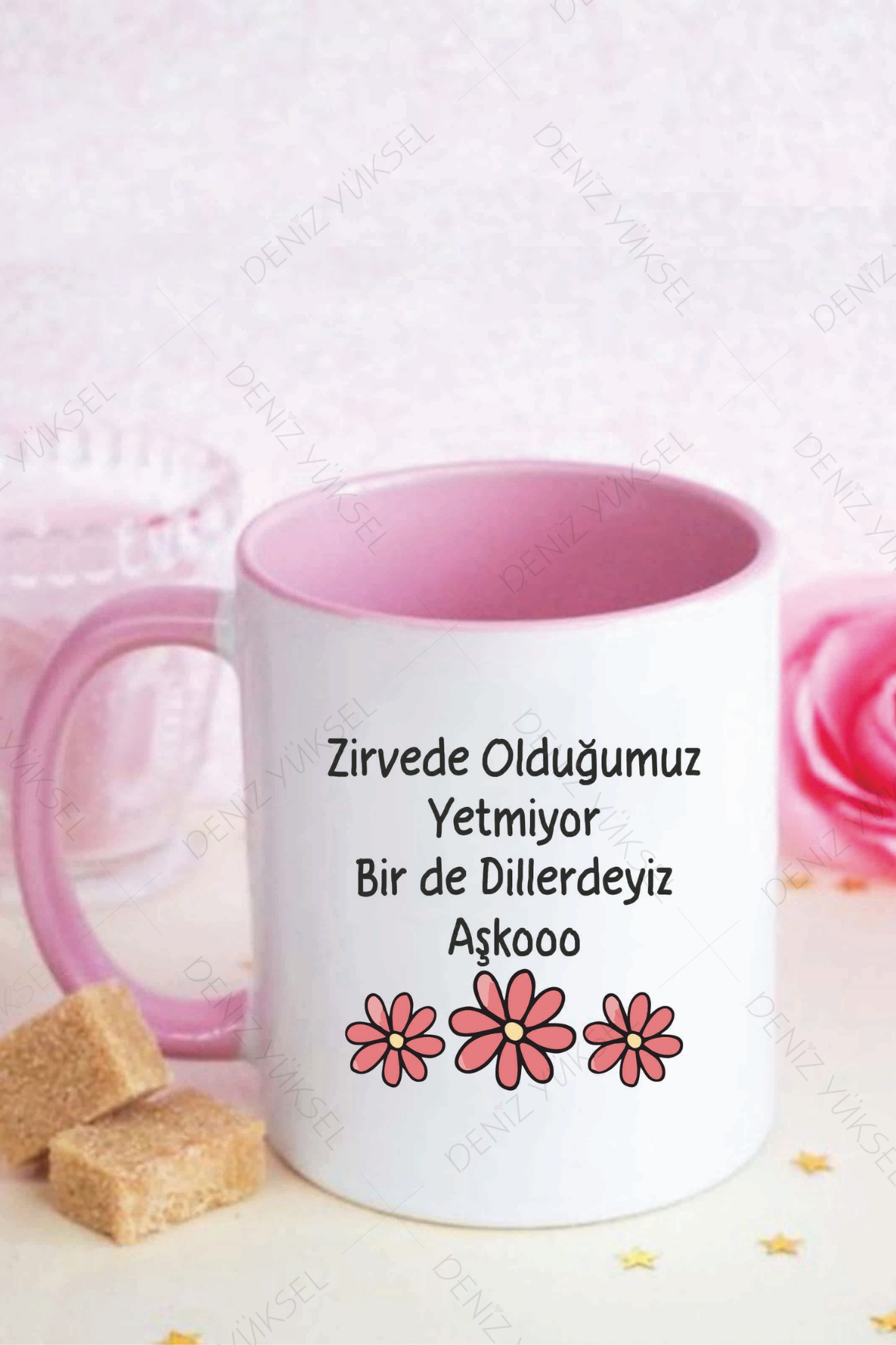 Dillerdeyiz Aşkoo Kupa Bardak