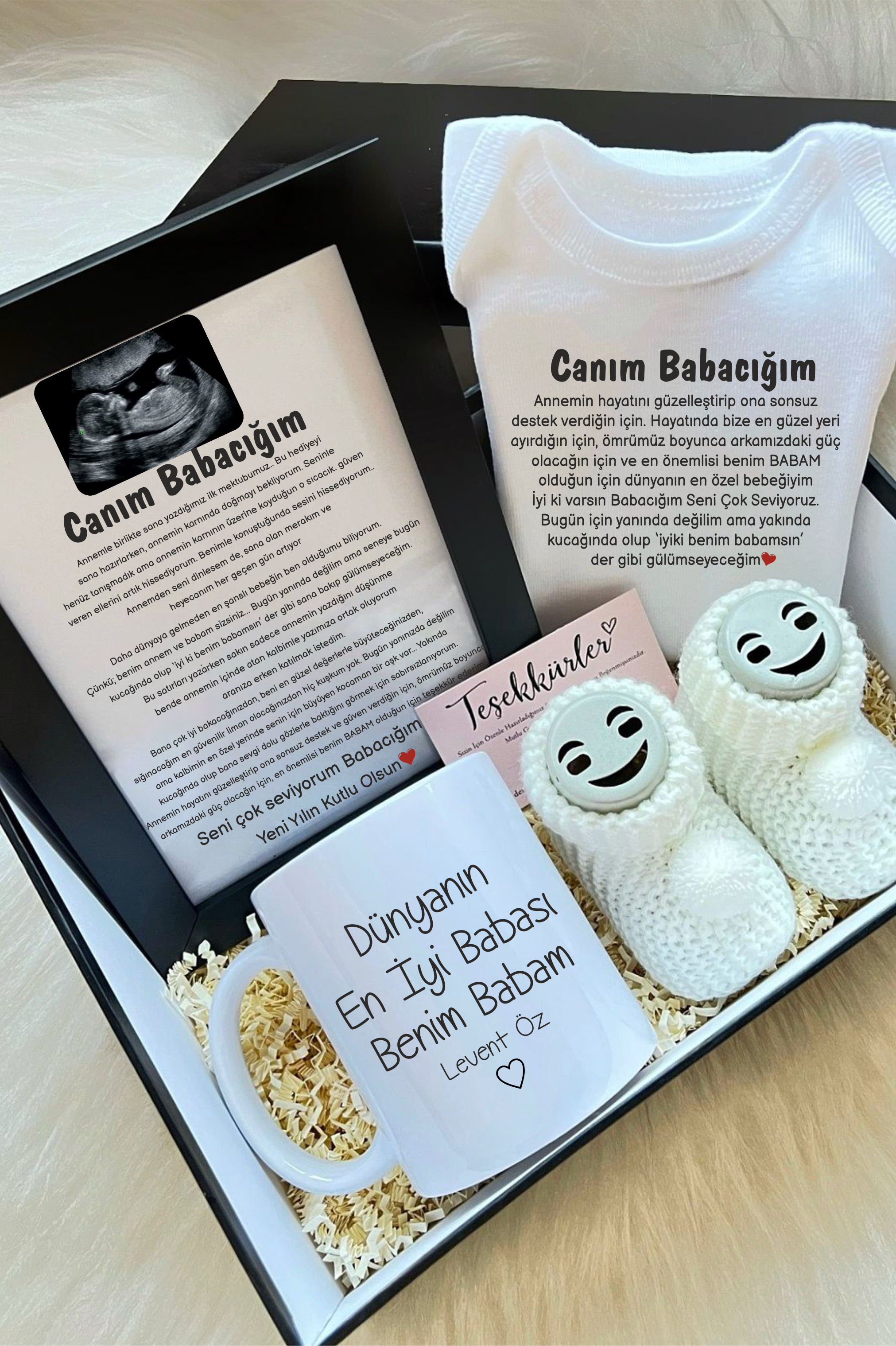 Yeni Yıl Hediyen Benim Babacığım Hediye Kutusu