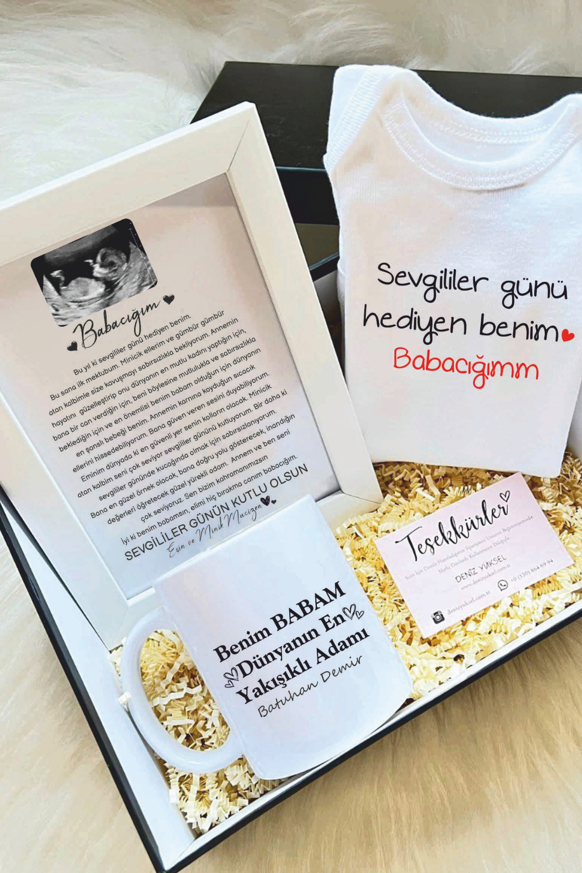 Sevgililer Günü Hediyen Benim Babacığım Hediye Kutusu