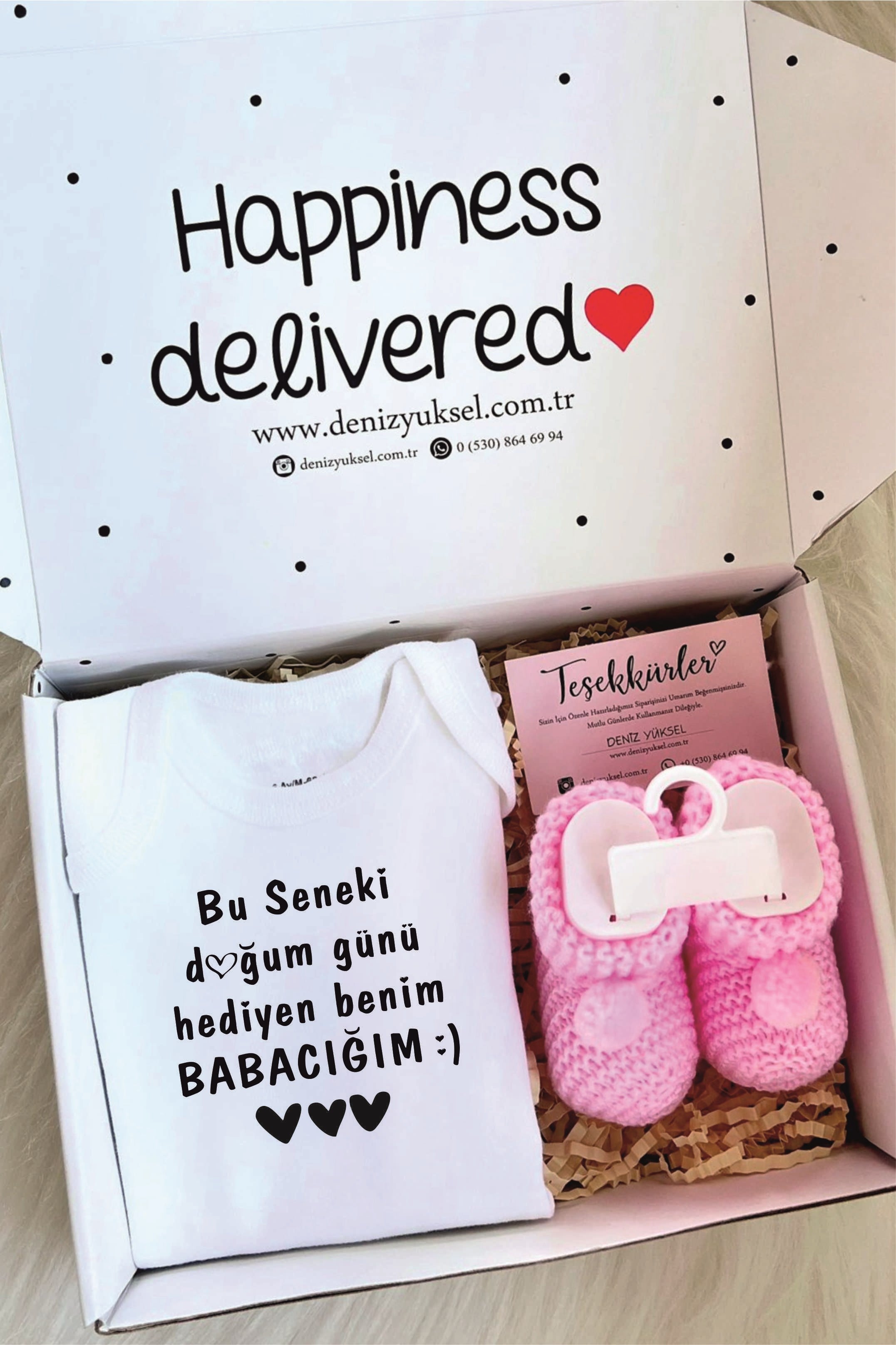 Doğum Günü Hediyen Benim Babacığım Hediye Kutusu