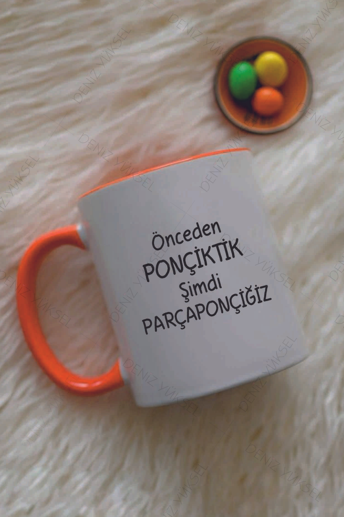 Önceden Ponçiktik Şimdi Parçaponçigiz Kupa Bardak