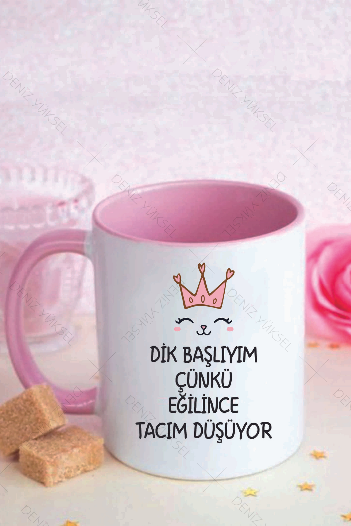 Eğilince Tacım Düşüyor Kupa Bardak