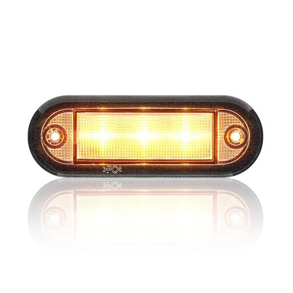 12V 6 LEDLİ SARI BASAMAK AYDINLATMA SIDE MARKER SU GECIRMEZ