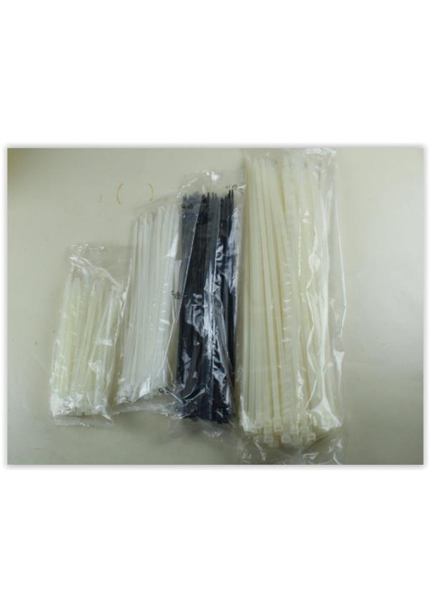 4621270 KABLO BAĞI CIRT KELEPÇE 7.8 X 450 MM PK 100 AD BEYAZ