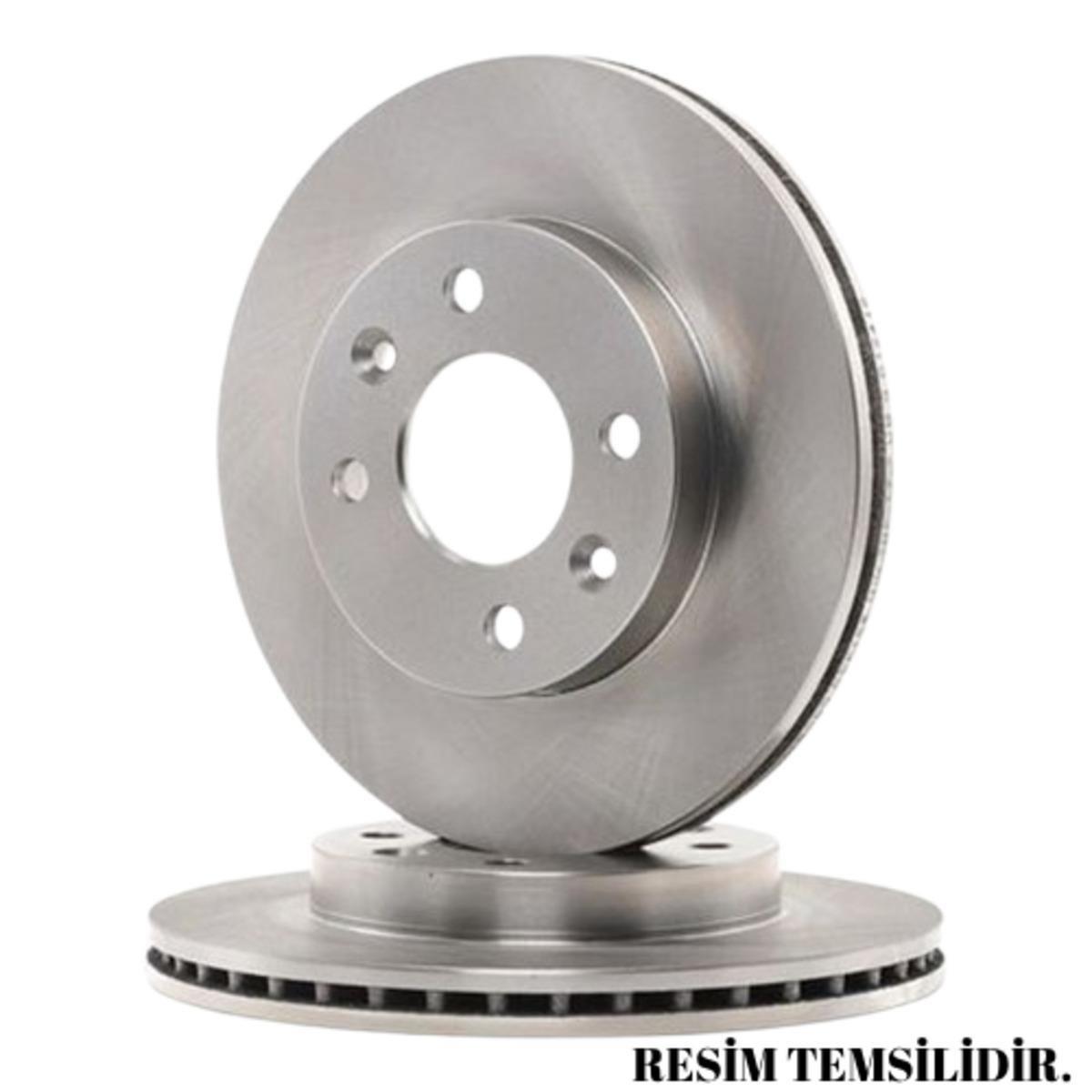 FREN BALATASI ON DOBLO 1.3 1.9 JTD LINEA BRAVO 07=> G.PUNTO 1.3 MJT STILO IDEA 1.3 05=> ( TEK FISLI)