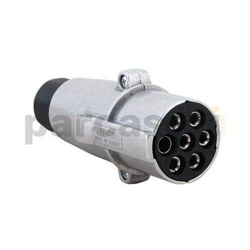 7'Lİ N TİPİ ALÜMİNYUM TIR RÖMORK FİŞİ (VİDALI)