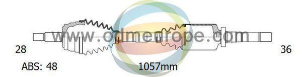AKS SAĞ Transit 2.0 16v Di-TD 2000-2006 MT A:28 C:1057 B:36