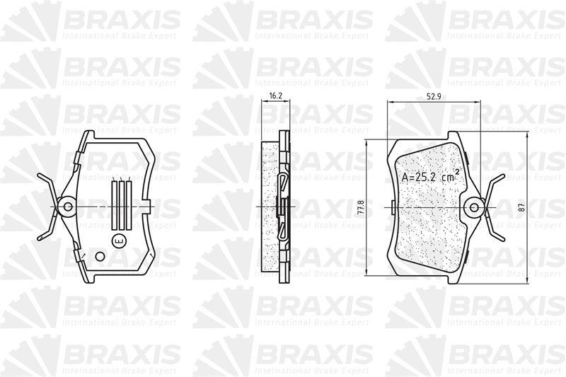 ARKA FREN BALATASI GOLF IV BORA AUDI A1 A3 A4 A6 A8 ALTEA CORDOBA IBIZA III IV V / MEGANE II III ME