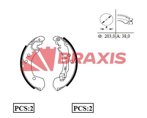 ARKA FREN BALATASI PABUC MICRA III K12 03>10 NOTE 07>10 CLIO II 04> CLIO III 05>