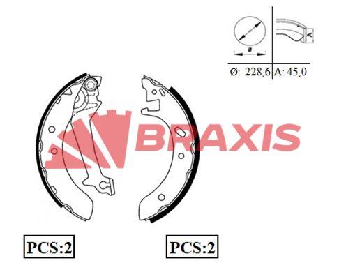 ARKA FREN BALATASI PABUC MONDEO I / II 1.6 2.0 93>00