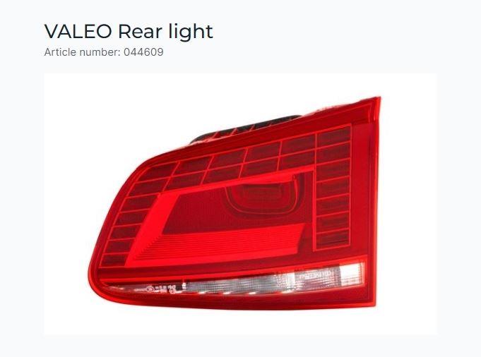 BAGAJ STOPUSAĞ LED VW TOUAREG 2011/07