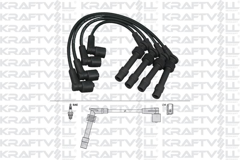 BUJI KABLOSU ASTRA G 1,6 8V 98>05 MERIVA A 1,6 8V 03>10 (SILIKON KABLO)