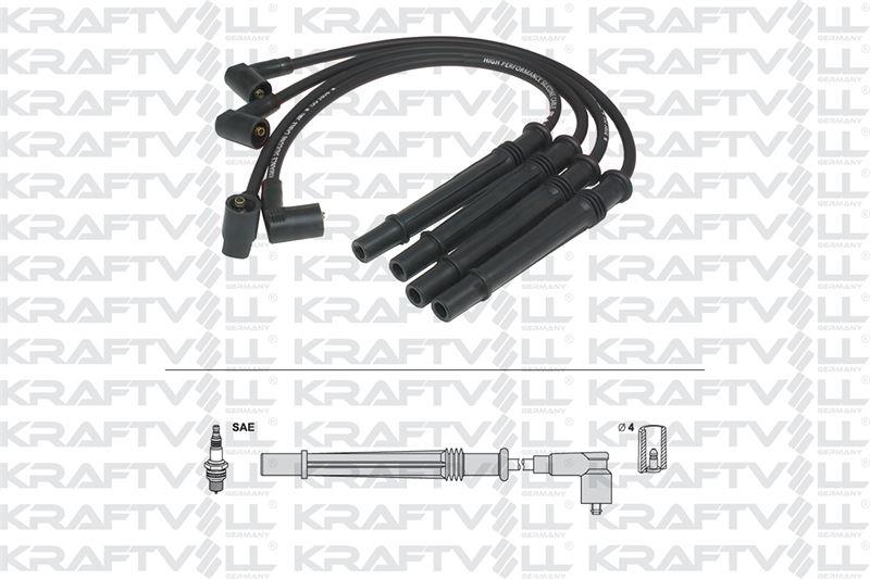 BUJI KABLOSU CLIO-LOGAN-MODUS-TWINGO 1,0/1,2 16V 04> (SILIKON KABLO)