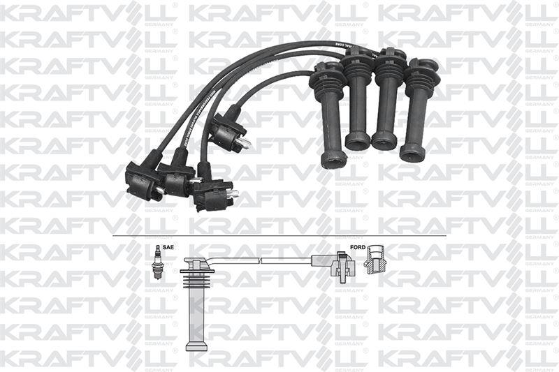 BUJI KABLOSU ESCORT CLX ESCORT 90>01 MONDEO I / II 92>00 1,6 16V / 1,8 16V FIESTA 89>96 (SILIKON KABLO)